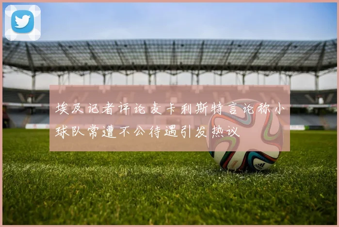 埃及记者评论麦卡利斯特言论称小球队常遭不公待遇引发热议